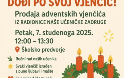 Advent nam stiže, dođi po svoj vjenčić!