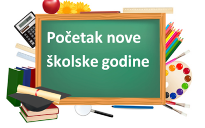 Nastava u šk. godini 2026./2027. – PRVI TJEDAN
